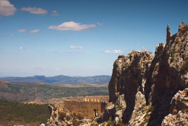 Castillo de Benissili en la vall de Gallinera