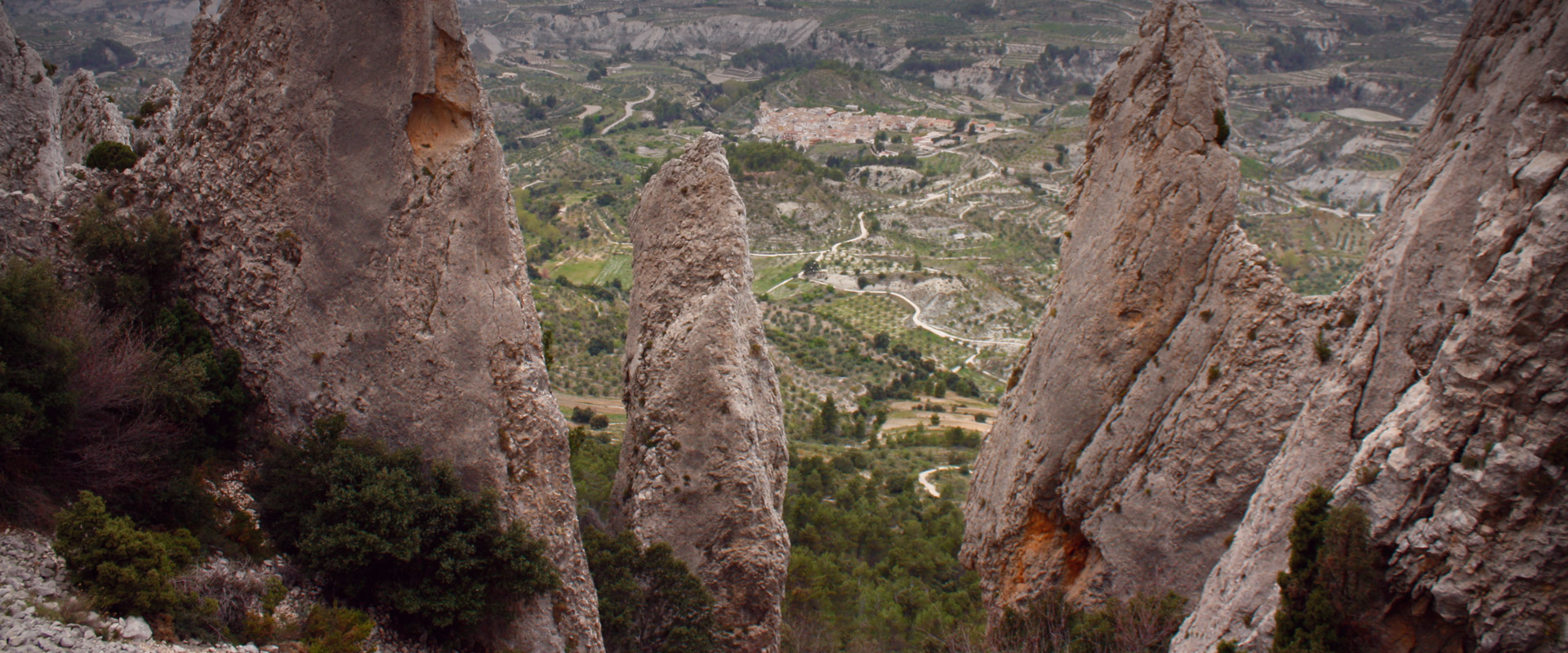 Els Frares de Quatretondeta. Sierra Serrella